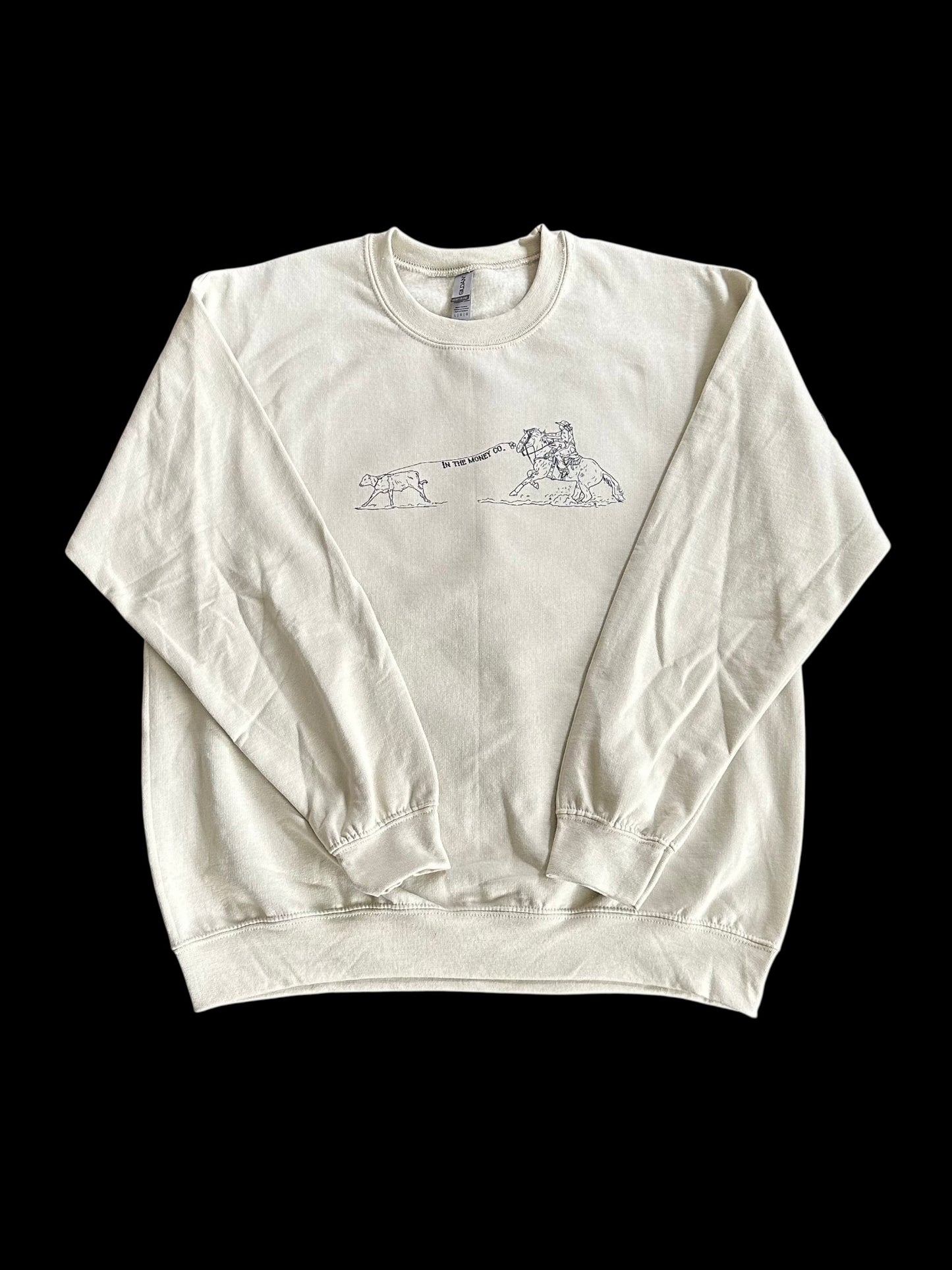 Womenโs Breakaway Roping Crewneck