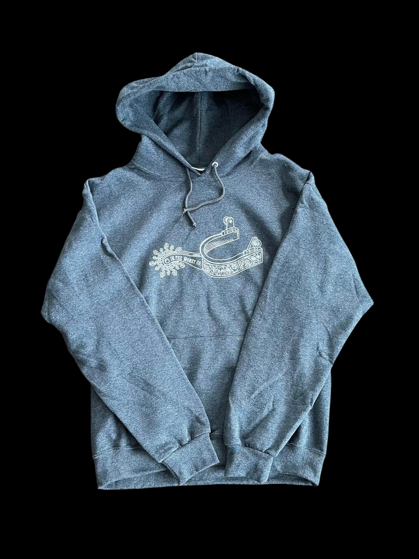 Heather Grey Logo Hoodie