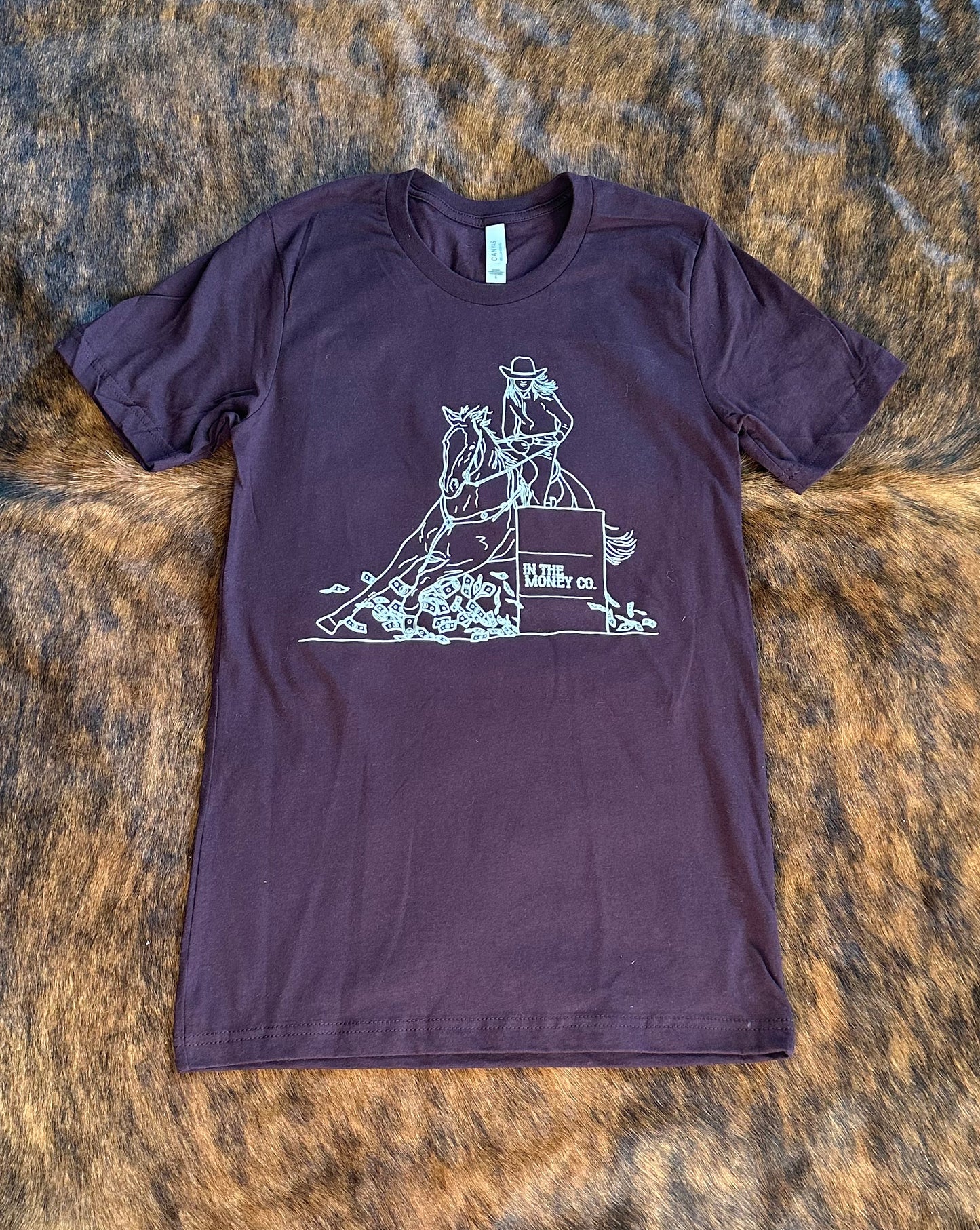 Barrel Racer Oxblood T-Shirt