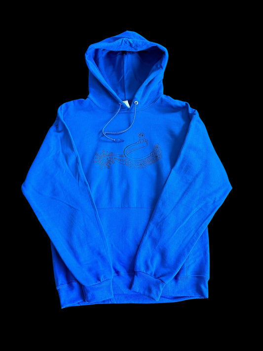 Royal Blue Logo Hoodie