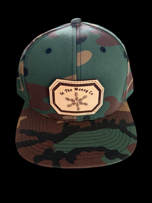 Camo Rowel SnapBack Hat