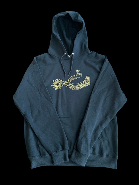 Black & Gold Logo Hoodie