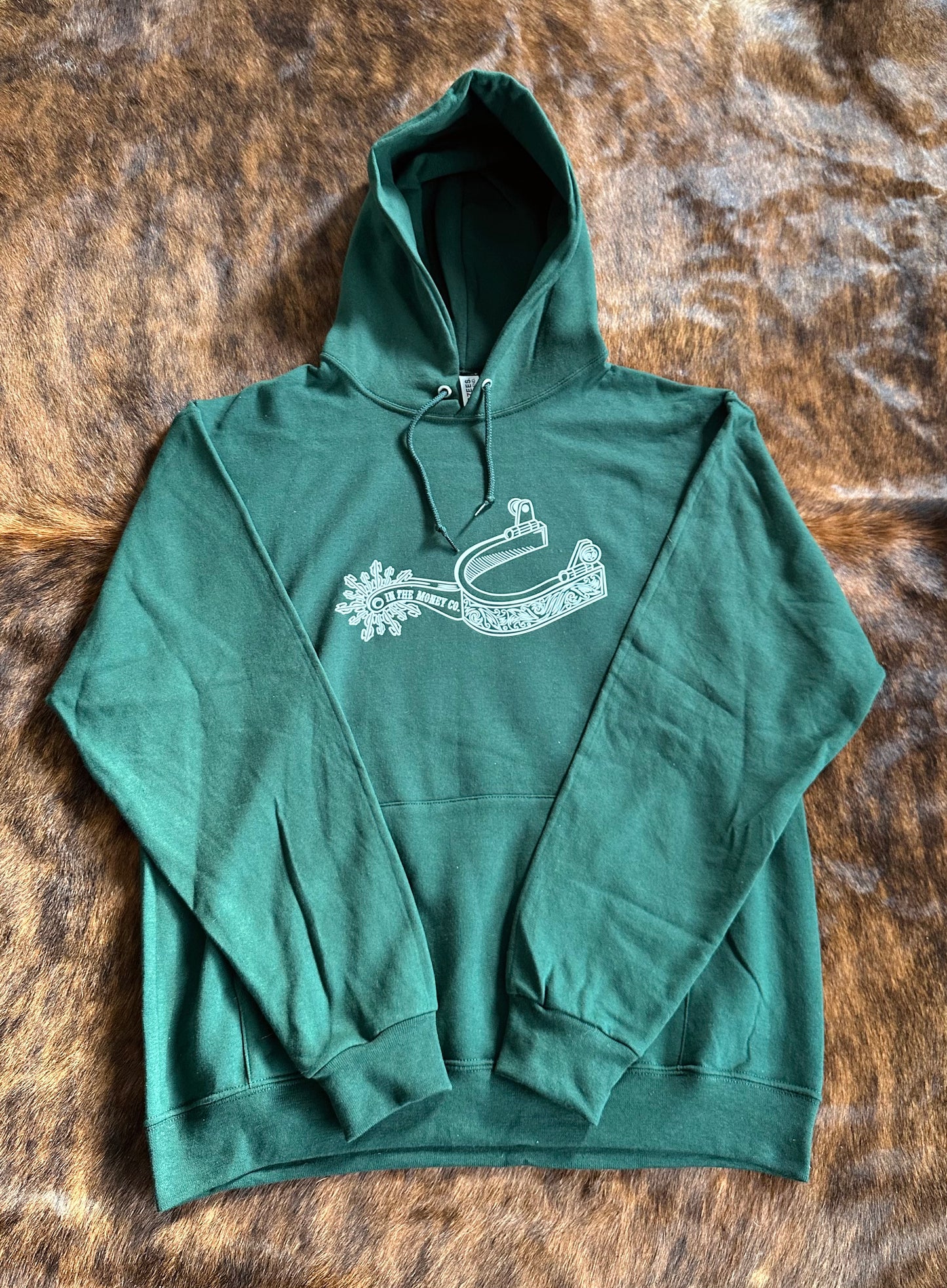 Dark Green Logo Hoodie