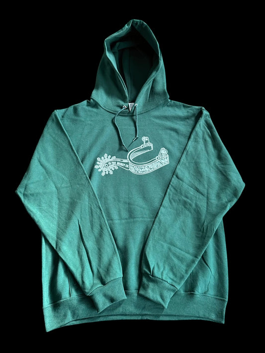 Dark Green Logo Hoodie